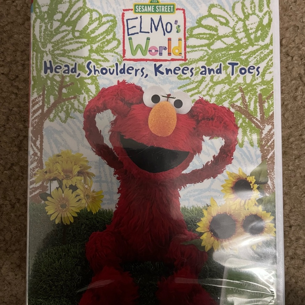 Never opened - Sesame Street Elmo's World DVD